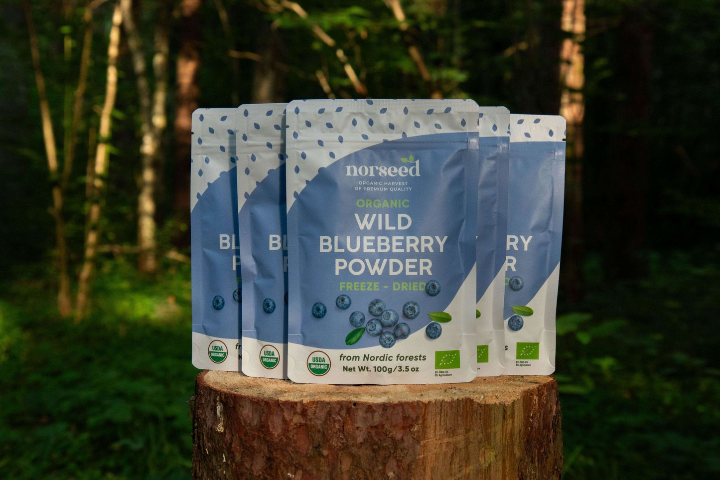Freeze-Dried Organic Wild Blueberry Powder