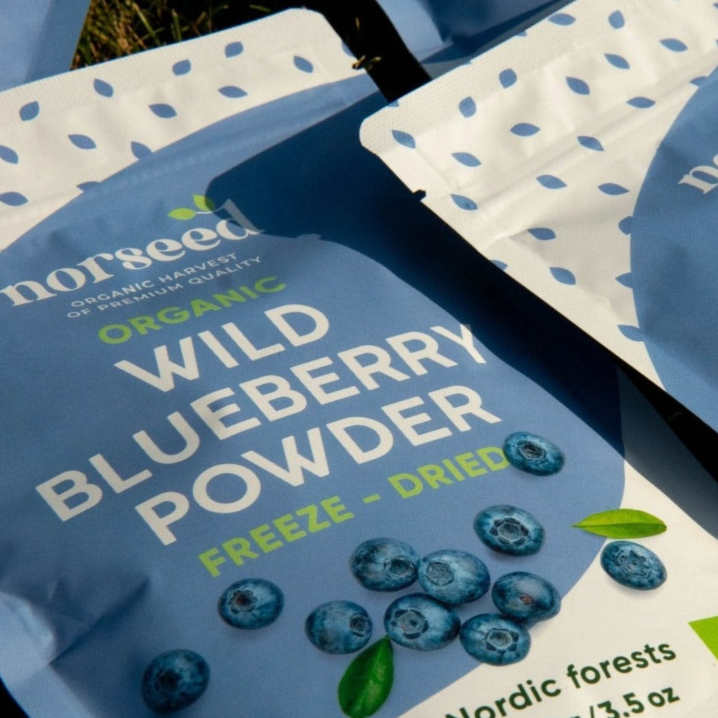 Freeze-Dried Organic Wild Blueberry Powder