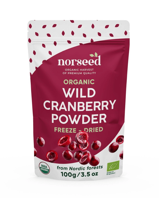 Freeze-Dried Organic Wild Cranberry Powder